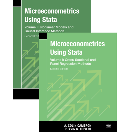Microeconometrics Using Stata, Volume I and II Second Edition (ebook)