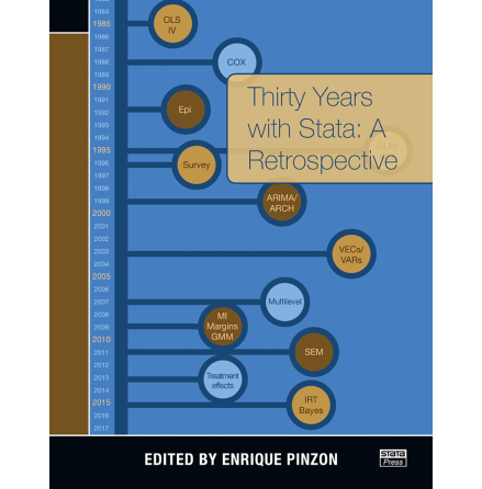 Thirty Years with Stata: A Retrospective, by Enrique Pinzon (ed.) (ebook)